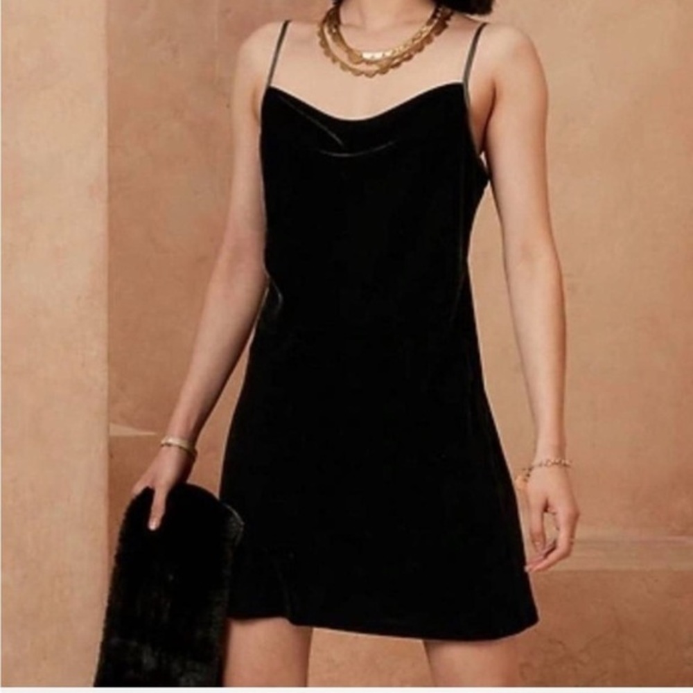 Banana Republic Black Cocktail Party Dress